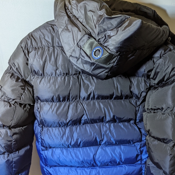 **SOLD OUT**BNWT Point Zero Askel Quilted Puffer Jacket in Blue/Black X-LARGE - Picture 12 of 15